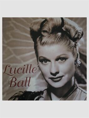 Lucille Ball Hardcover Coffee Book Such  A Fun Book Many Photo Pictures Film